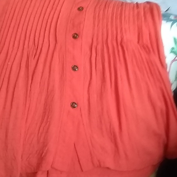 Anthropologie MAEVE Hensley Sleeveless Pleated Blo - Picture 3 of 6